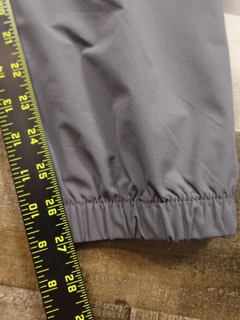 Banana Republic Jogger Pants Men's Large Gray Performance Stretch Casual